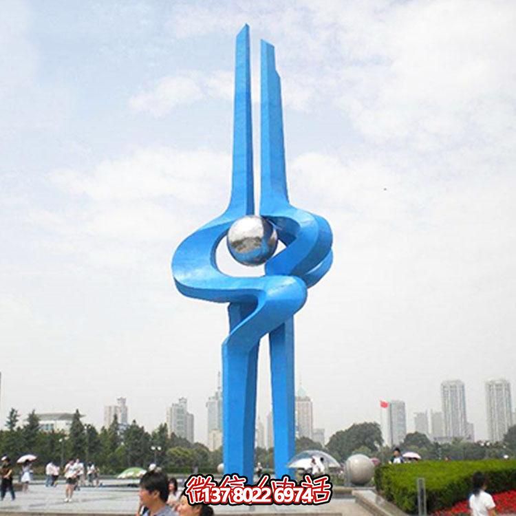 不銹鋼彩繪戶(hù)外大型園林景觀擺件