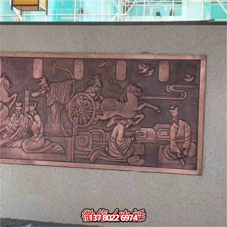 全方位視覺藝術裝飾——室內外雕塑、浮雕、壁畫、銅雕的完美結合