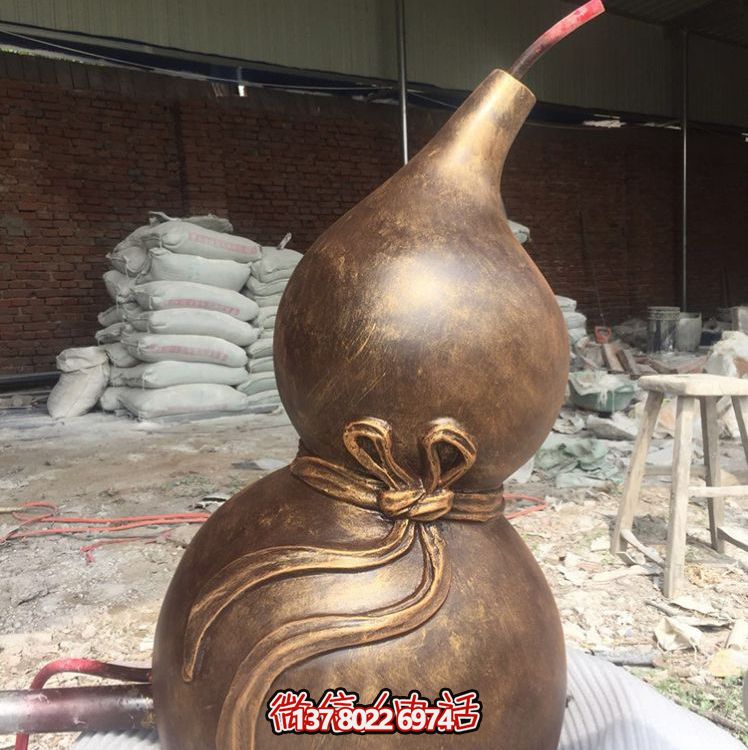萬用銅雕葫蘆，集家居裝飾、鎮(zhèn)宅辟邪、雕塑藝術(shù)于一體