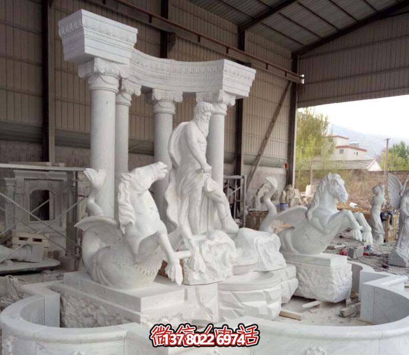 歐式園林噴泉景觀(guān)石雕組合