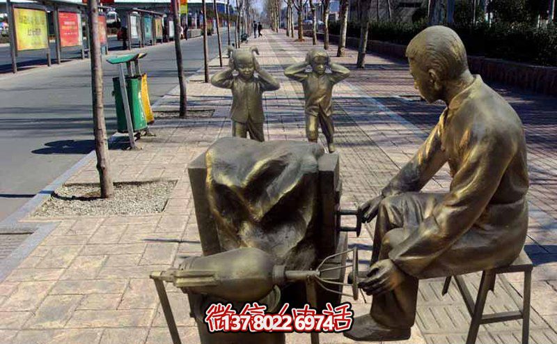 新穎的玻璃鋼雕塑，帶你感受傳統民俗文化