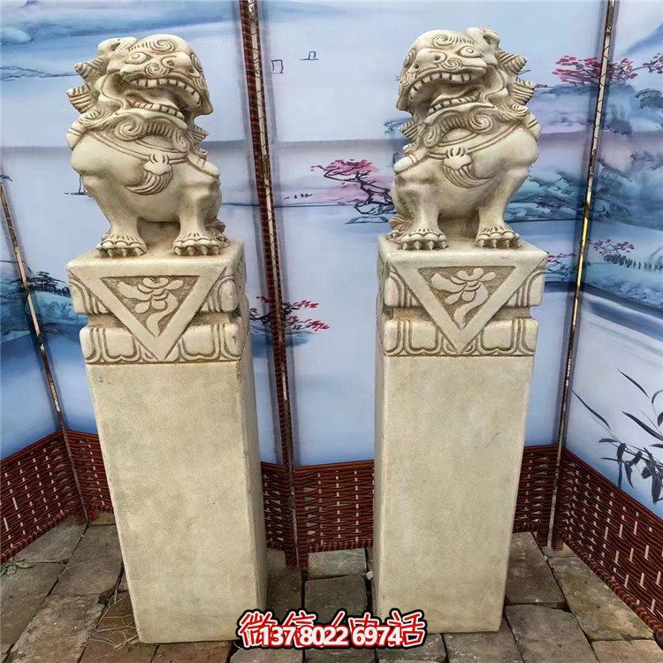 精美石雕擺件，裝點家中庭院