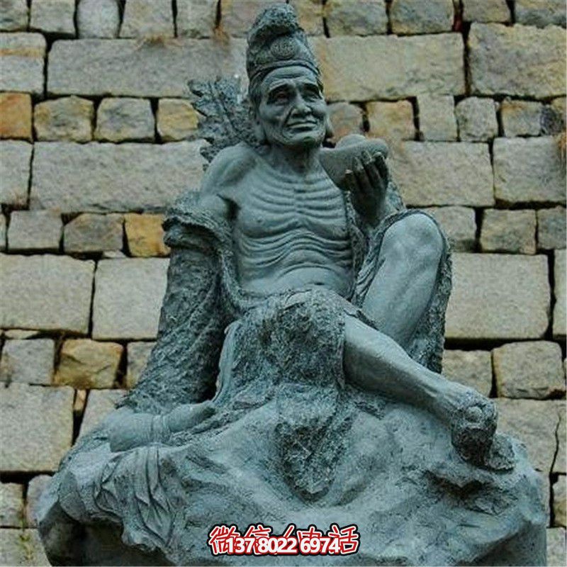 景區濟公石雕雕塑，帶你感受大自然的魅力