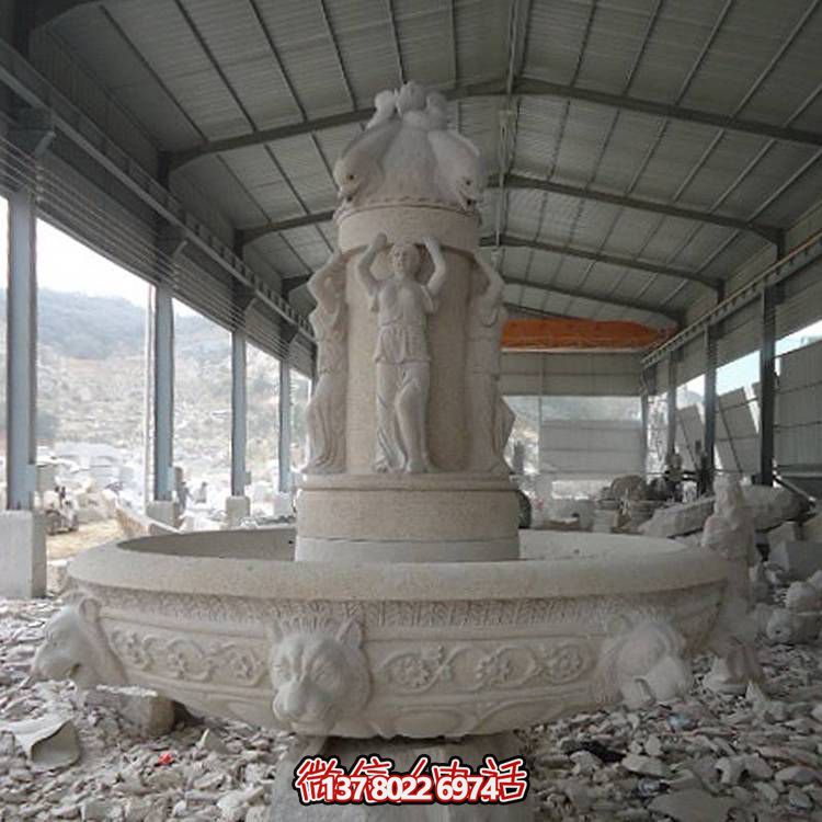 大理石石雕水景噴泉，裝點你的庭院、園林景觀