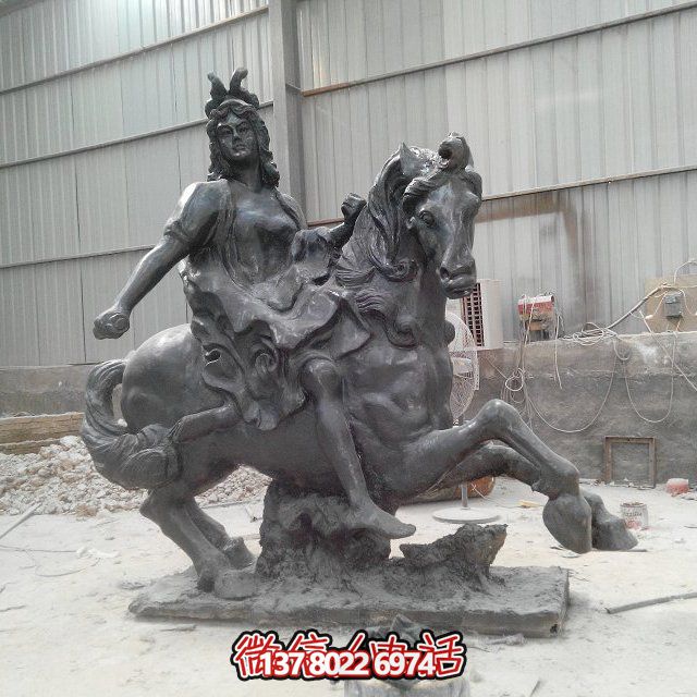 西方風格玻璃鋼雕塑，打造精美景觀