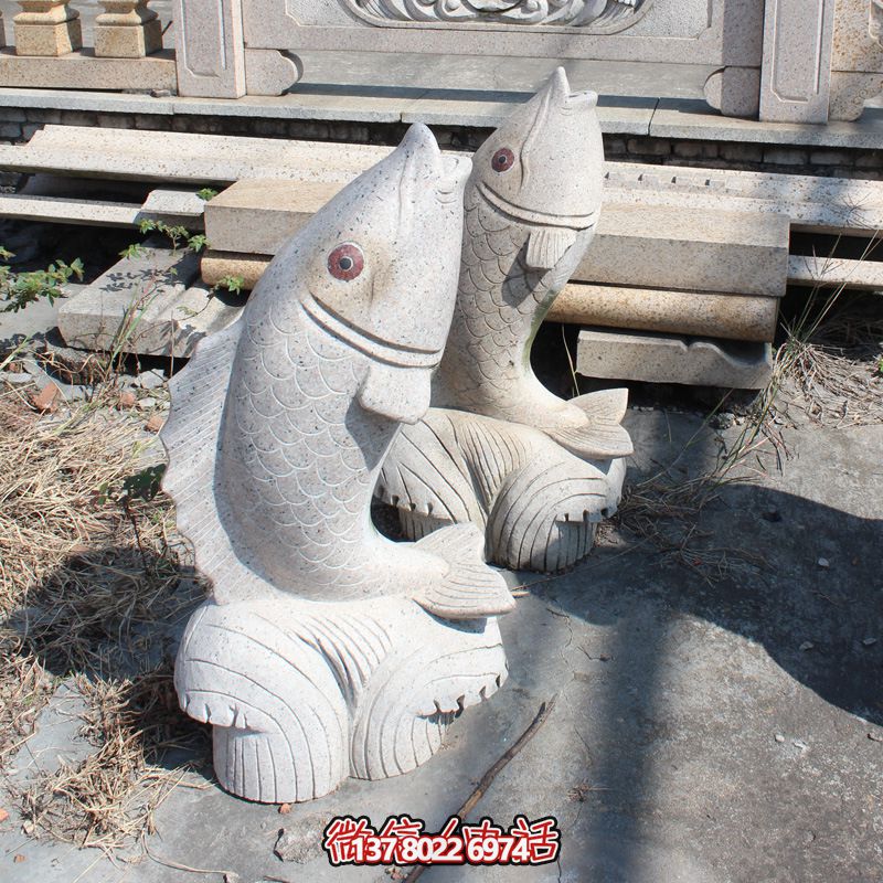 公園廣場(chǎng)鯉魚吐水景觀石雕噴泉 公園廣場(chǎng)鯉魚吐水景觀石雕噴泉