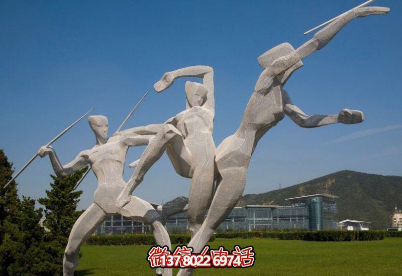 園林廣場(chǎng)不銹鋼投擲標(biāo)槍運(yùn)動(dòng)人物雕塑 園林廣場(chǎng)不銹鋼投擲標(biāo)槍運(yùn)動(dòng)人物雕塑