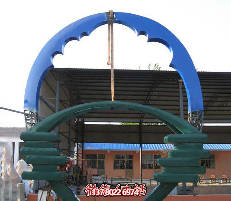 創意玻璃鋼戶外公園圓環雕塑 創意玻璃鋼戶外公園圓環雕塑