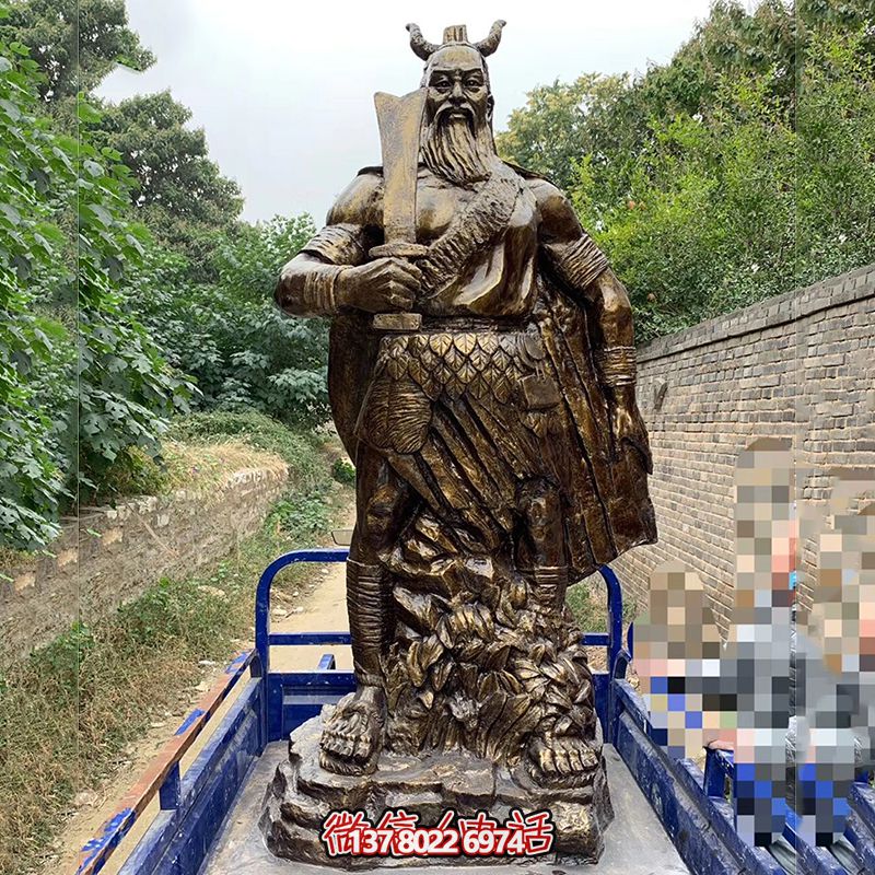 公園廣場擺放鑄造玻璃鋼仿銅炎帝神農(nóng)氏雕塑 公園廣場擺放鑄造玻璃鋼仿銅炎帝神農(nóng)氏雕塑