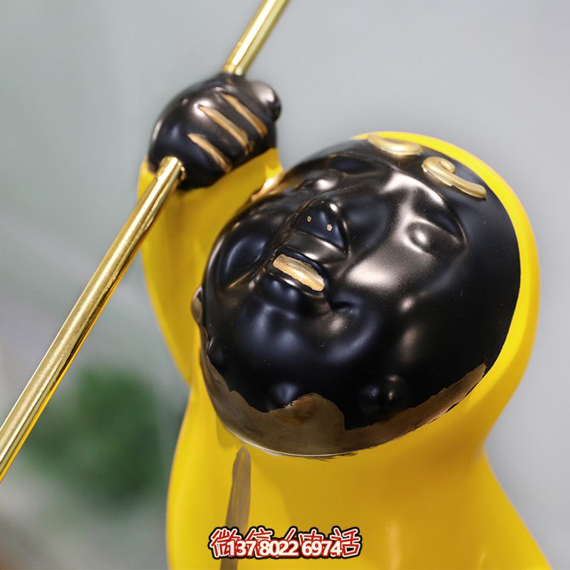 園林庭院孫悟空擺件工藝品裝飾藝術品樹脂雕塑 園林庭院孫悟空擺件工藝品裝飾藝術品樹脂雕塑