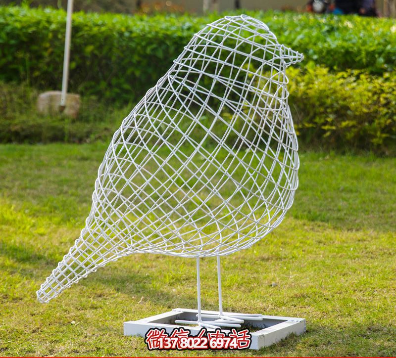 公園不銹鋼鏤空創(chuàng)意戶外大型小鳥雕塑 公園不銹鋼鏤空創(chuàng)意戶外大型小鳥雕塑