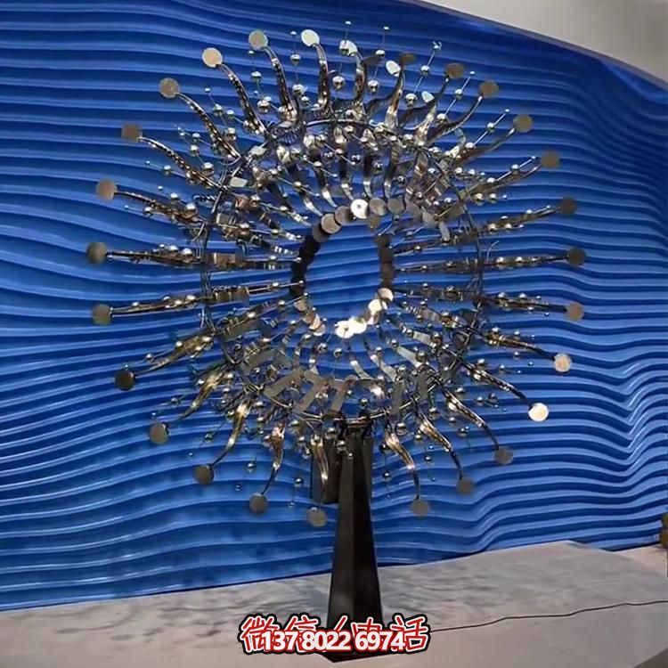 不銹鋼戶外廣場(chǎng)創(chuàng)意封號(hào)景觀擺件