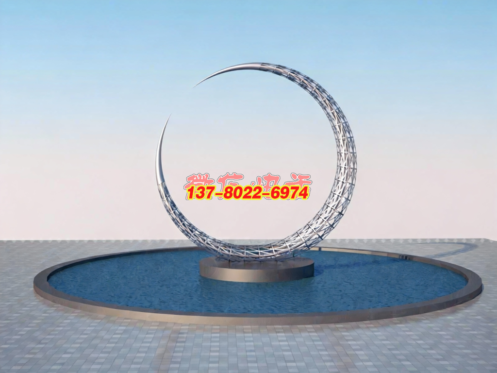 《月瀾織夢(mèng)》：水境環(huán)縈間，鋼骨織就彎月穹廬的詩意回響