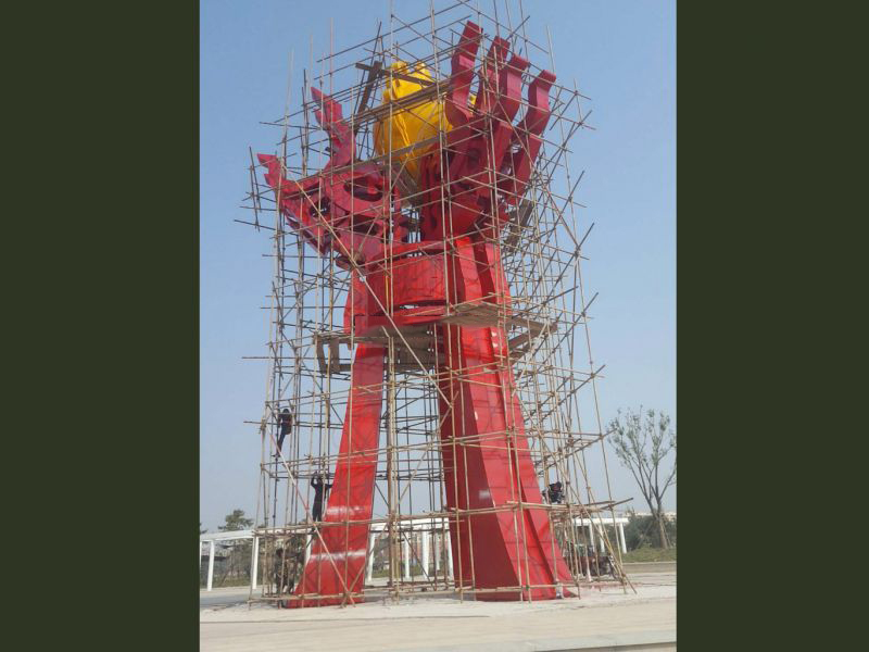 廣場(chǎng)不銹鋼火炬雕塑 廣場(chǎng)不銹鋼火炬雕塑