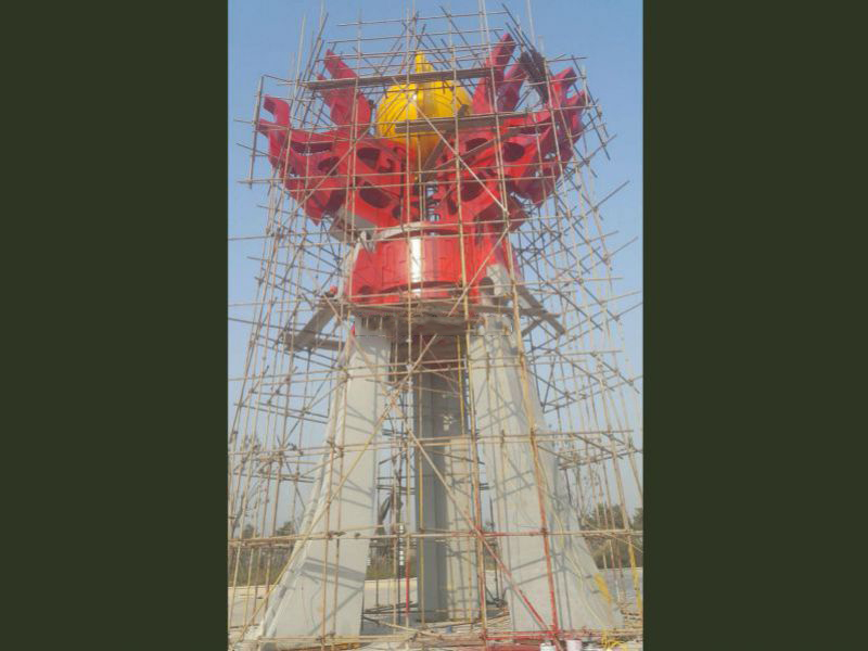 不銹鋼圣火雕塑 不銹鋼圣火雕塑